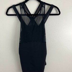 Lululemon Ready, Set, Sweat Black Tank w  Built-In Bra